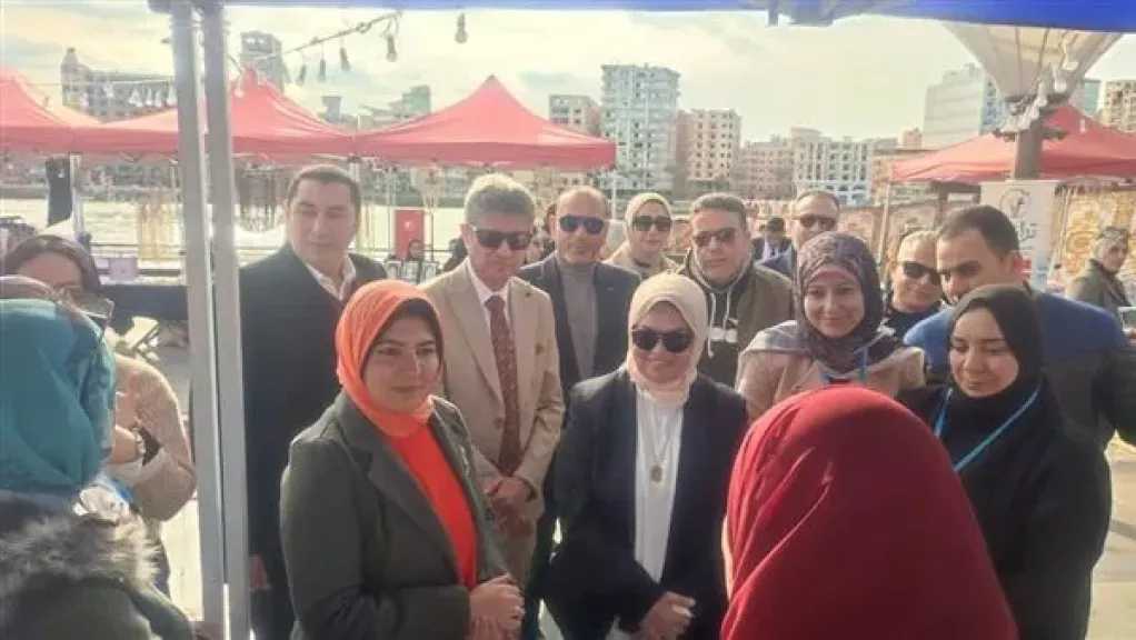 افتتاح معرض ”أيادي مصر دمياط” للحرف اليدوية والتراثية