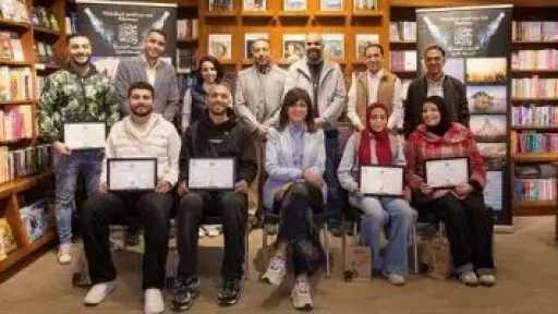 تكريم الفائزين بمسابقة مصر بعيون ولادها بحضور السفيرة نبيلة مكرم