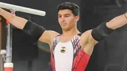 محمد منتصر عفيفي يحصد فضية المتوازي ببطولة العالم للجمباز الفني