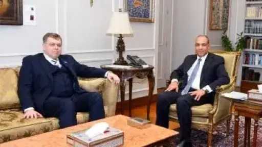 وزير الخارجية بدر عبد العاطي يستقبل رئيس برلمان جمهورية إستونيا