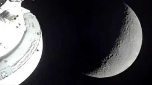 رواد ارتميس 2 يرصدون كسوف شمسى على الجانب البعيد من القمر.. صور