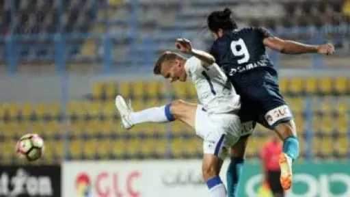 إنبى يهزم سموحة بثنائية ويصعد للمركز الخامس فى جدول الدورى