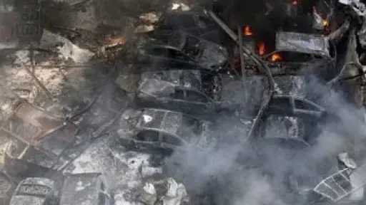 عاجل:4 شهداء فى غارة إسرائيلية على مبنى فى بلدة زفتا جنوبى البلاد