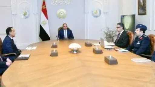 وزير الزراعة للرئيس السيسى: أرصدة السلع الأساسية فى مستويات مطمئنة للغاية