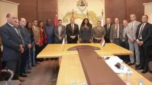 نقيب المحامين يبحث مع وفد اتحاد المحامين الأفارقة ترتيبات المؤتمر السنوي بالقاهرة