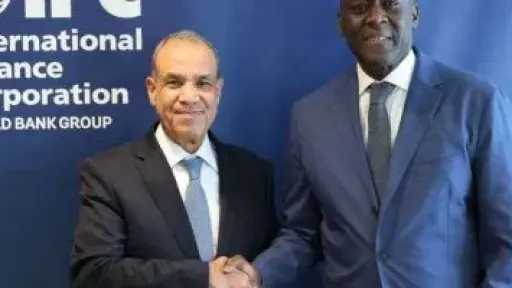 وزير الخارجية يلتقي المدير التنفيذي لمؤسسة التمويل الدولية