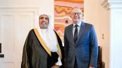 رئيس وزراء أستراليا يستقبل الأمين العام لرابطة العالم الإسلامي