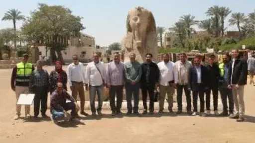 تفاصيل أعمال تطوير منطقتي آثار سقارة وميت رهينة