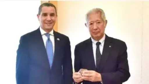 رئيس النواب اليابانى يؤكد دعم بلاده الكامل لجهود مصر لتحقيق الأمن والاستقرار فى الشرق الأوسط