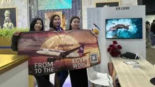 مشاركة متميزة لإيركايرو” بمعرض KITF 2026 السياحي بكازاخستان”