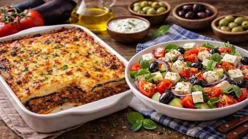 جولة في المطبخ اليوناني.. أشهر الأكلات وطريقة تحضيرها في المنزل