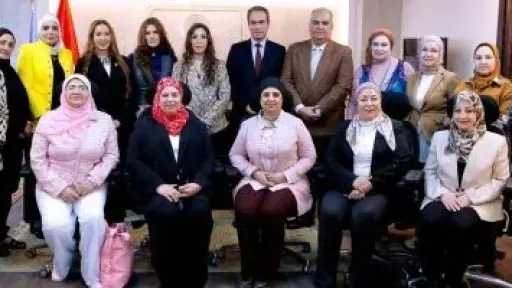 المسلمانى يستقبل خريجى دورة مفيد فوزى من أكاديمية ماسبيرو