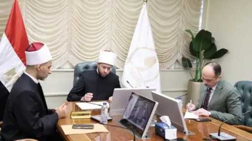 وزير الأوقاف يجتمع بمديري المديريات الحدودية لمتابعة العمل الدعوي والمجتمعي