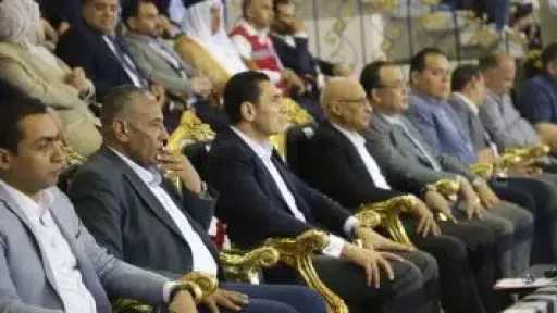 وزير الرياضة يشهد احتفالات عيد تحرير سيناء بالصالة المغطاة فى مدينة العريش