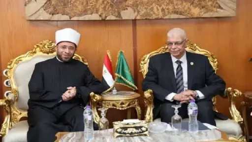 وزير الأوقاف ورئيس جامعة المنوفية يشهدان ندوة ” قيم الوسطية والانتماء الوطني”