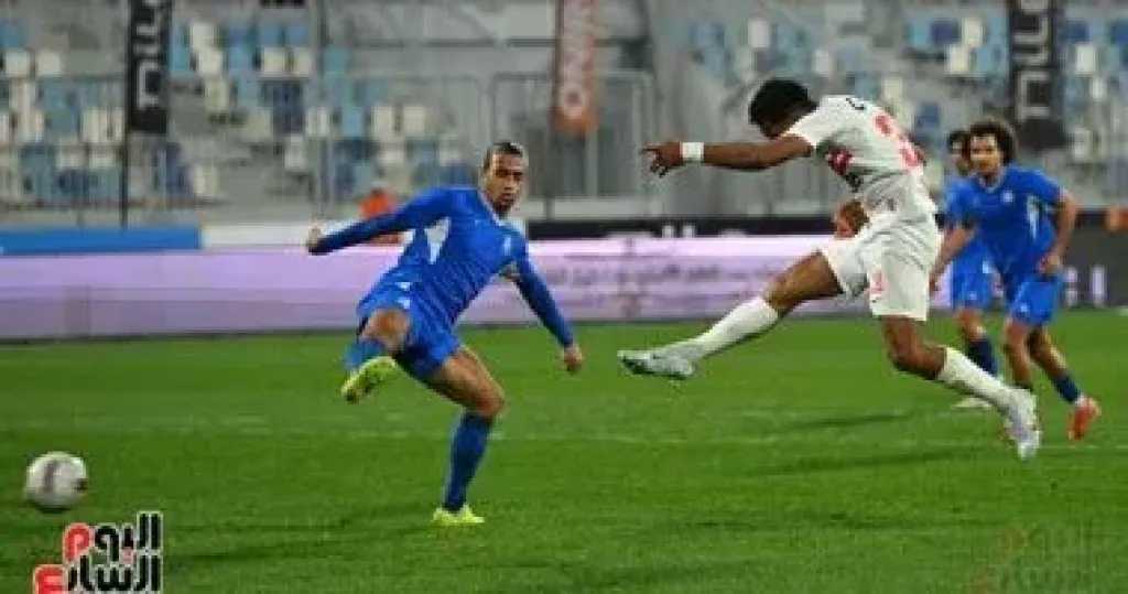 الزمالك يهزم سموحة بهدف الدباغ.. ونقطة واحدة تفصله عن التتويج بالدورى