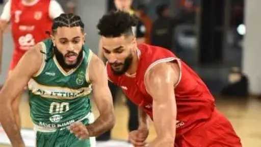 الأهلى يفوز على الاتحاد ويتقدم فى سلسلة نهائى دورى كرة السلة
