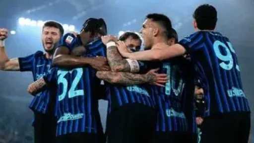 إنتر ميلان يحقق الثنائية المحلية بالفوز على لاتسيو فى نهائى كأس إيطاليا