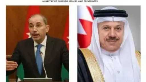 الأردن والبحرين يبحثان تطورات التصعيد الإقليمي وسبل استعادة الاستقرار