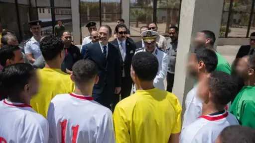 النيابة العامة تجري تفتيشا لمركز إصلاح وتأهيل بورسعيد