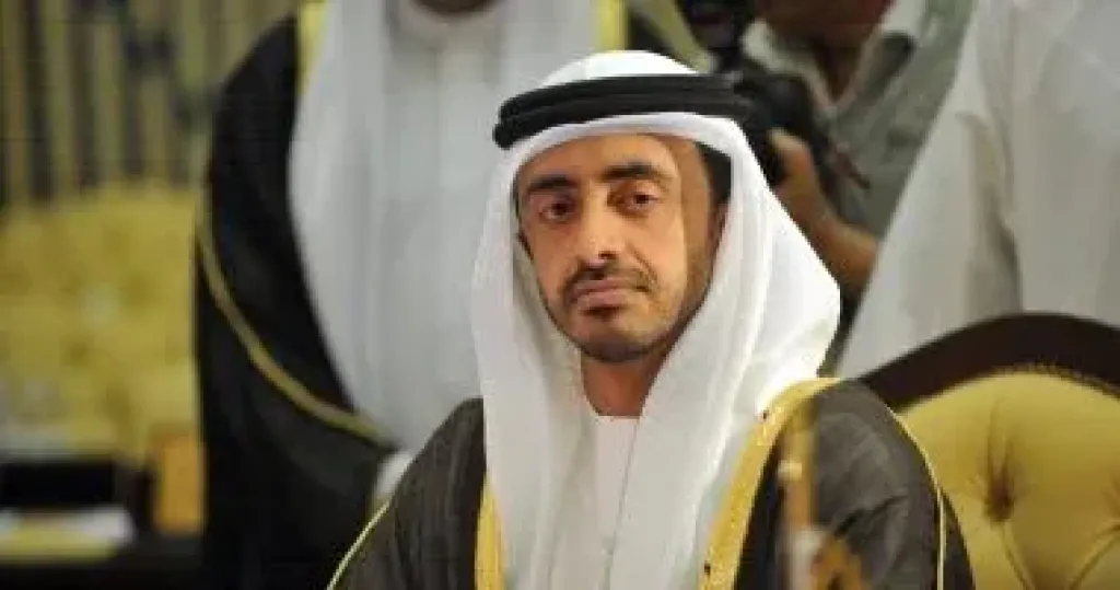 وزير خارجية الإمارات 