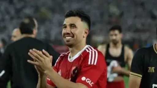 تريزيجيه أفضل لاعب في مباراة الأهلي والمصري