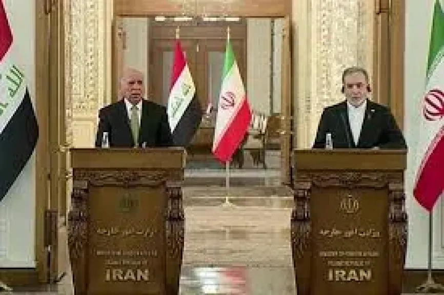وزيرا خارجية العراق وإيران 