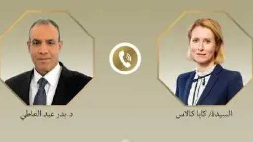 وزير الخارجية يبحث مع ممثلة السياسة للاتحاد الأوروبي التطورات الإقليمية