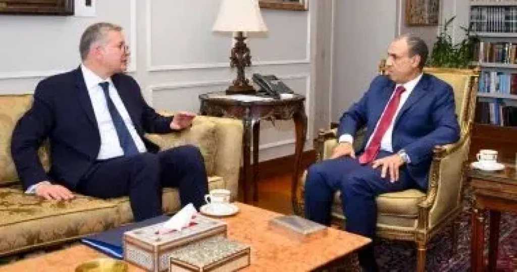 وزير الخارجية يستقبل وزير البترول والثروة المعدنية