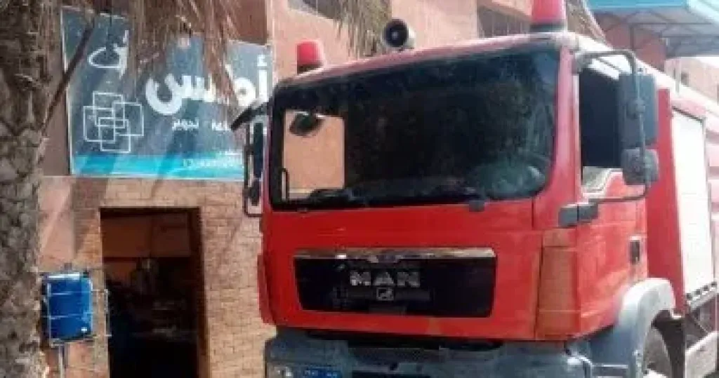 السيطرة على حريق نشب 