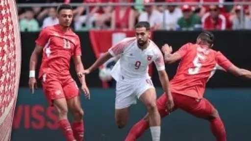 الأردن يسقط أمام سويسرا برباعية وديًا.. والفاخوري يسجل هدف النشامى