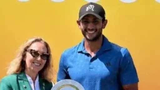 عيسى أبو العلا يتوج بجائزة أفضل لاعب عربى لمحترفى الجولف بالمغرب