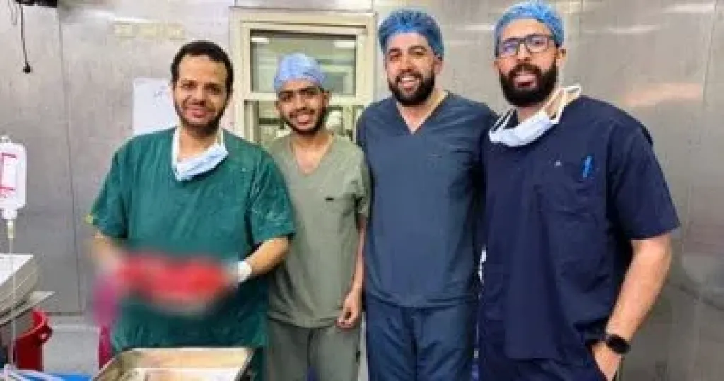 فريق جراحة القلب بقصر العينى 