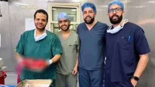 فريق جراحة القلب بقصر العينى ينجح فى استئصال ورم يزن 9 كجم لمريض ستينى