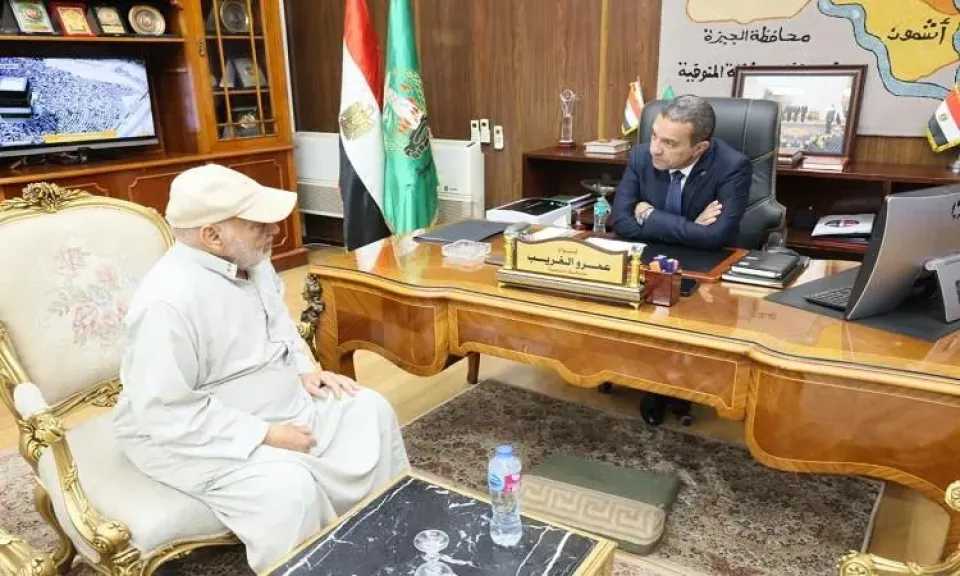محافظ المنوفية يكلف بالفحص الفوري والحلول الجادة لشكاوى المواطنين