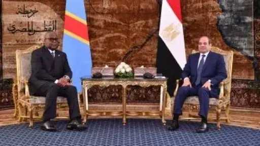 رئيس الكونغو الديمقراطية: يعرب عن خالص شكره وامتنانة للرئيس السيسى ولمصر