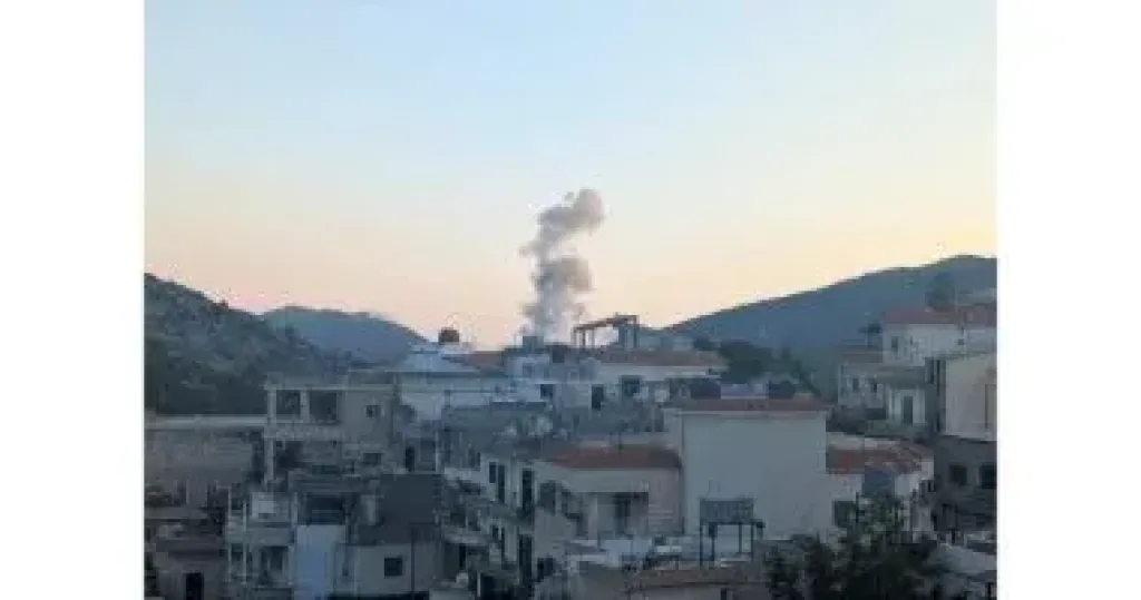 شهيد و17 جريحاً في غارة إسرائيلية 