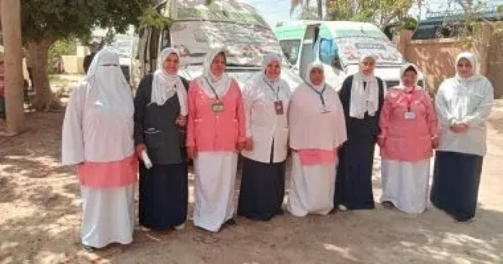 خدمة طبية مجانية بقرية كفر أبو شهبه