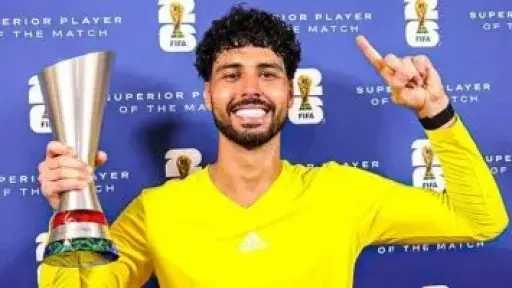 الحارس محمود أبو ندى أفضل لاعب فى مباراة قطر وسويسرا بكأس العالم 2026