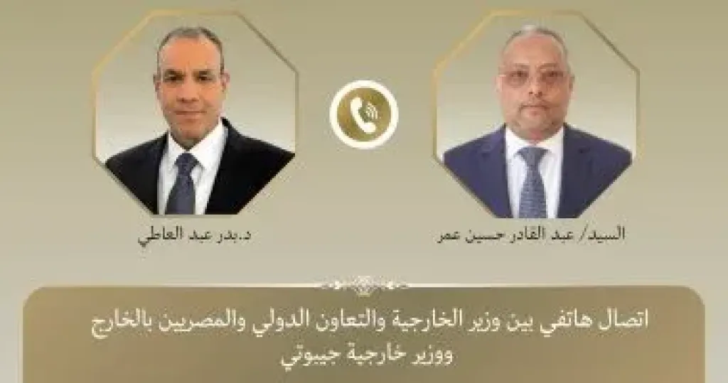وزير الخارجية ونظيره الجيبوتي 