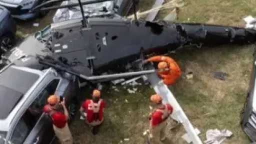 مصرع المغنى الأمريكى أوليفر ترى فى حادث تحطم مروحية
