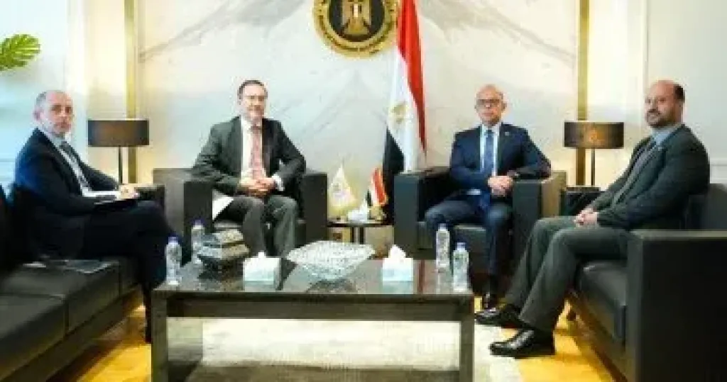 محمد فريد يبحث مع الرئيس التنفيذي لمؤسسة BII 