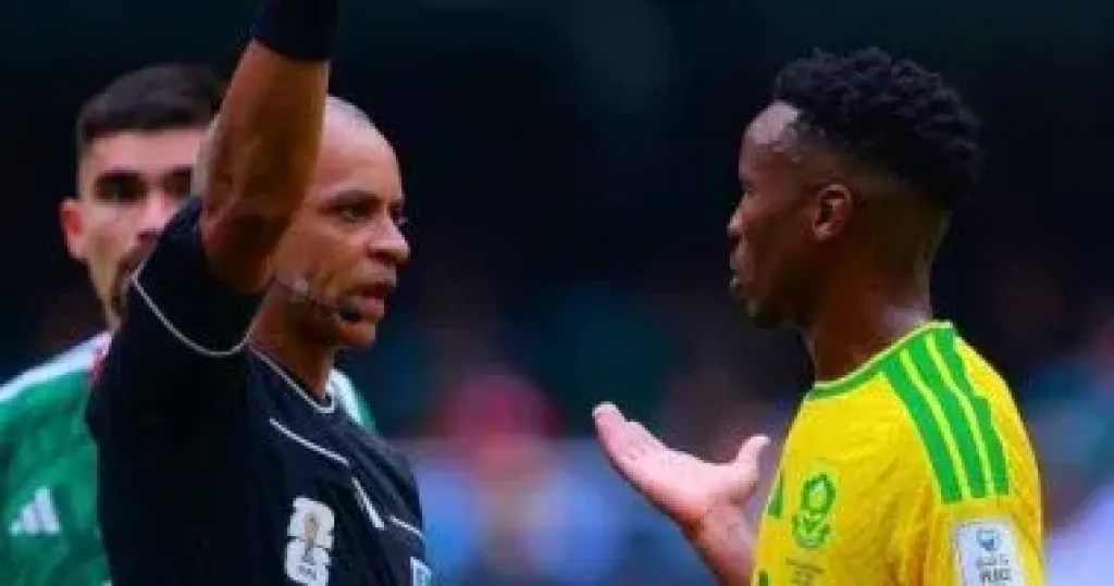 إيقاف ثيمبا زواني لاعب جنوب أفريقيا 