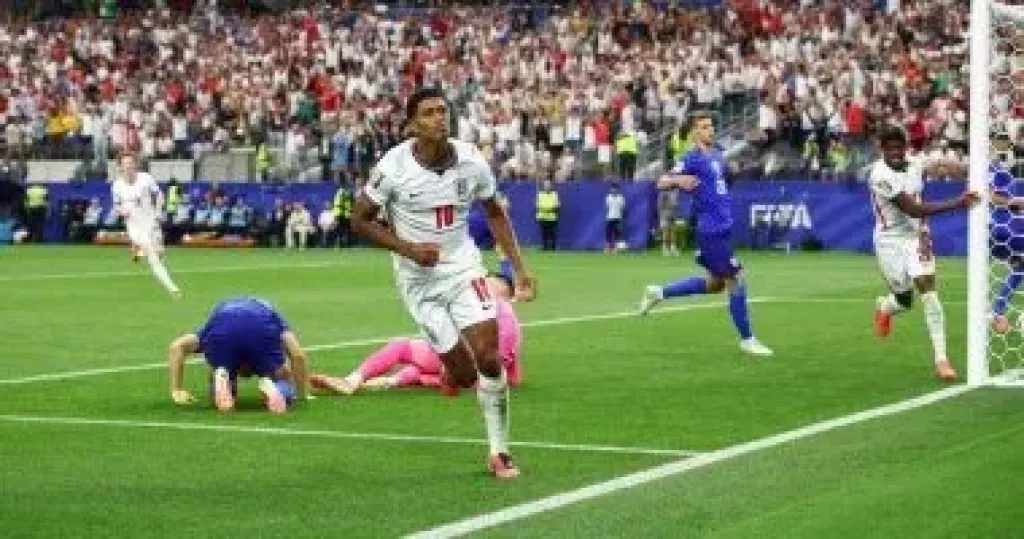 منتخب إنجلترا يقسو على كرواتيا برباعية