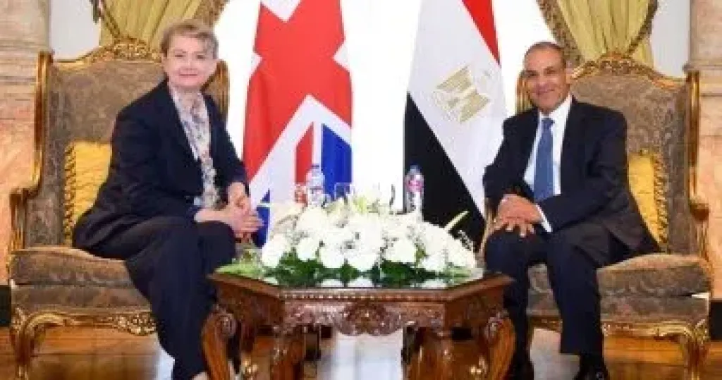 وزير الخارجية و المشاركة المصرية البريطانية