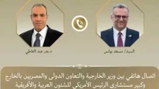 وزير الخارجية يبحث مع مستشاري ترامب التطورات الإقليمية