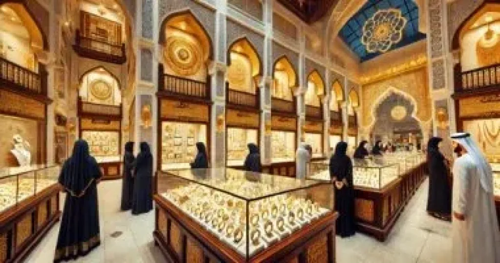 الذهب فى الإمارات 