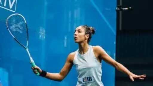 هانيا الحمامي تواجه بطلة ماليزيا فى نهائي بطولة العظماء الثمانية للاسكواش