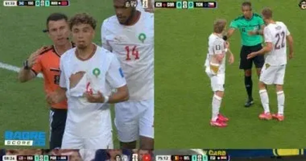 القمصان الممزقة بالمونديال