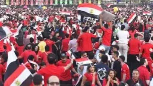 احتفالات صاخبة تجتاح ”EFZ” بالعاصمة الإدارية بعد انتصار منتخب مصر